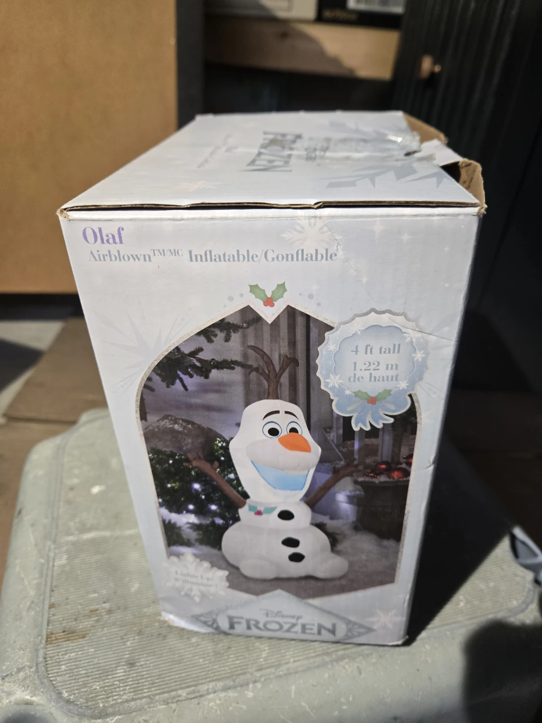 Frozen olaf inflatable decoration - photo 3