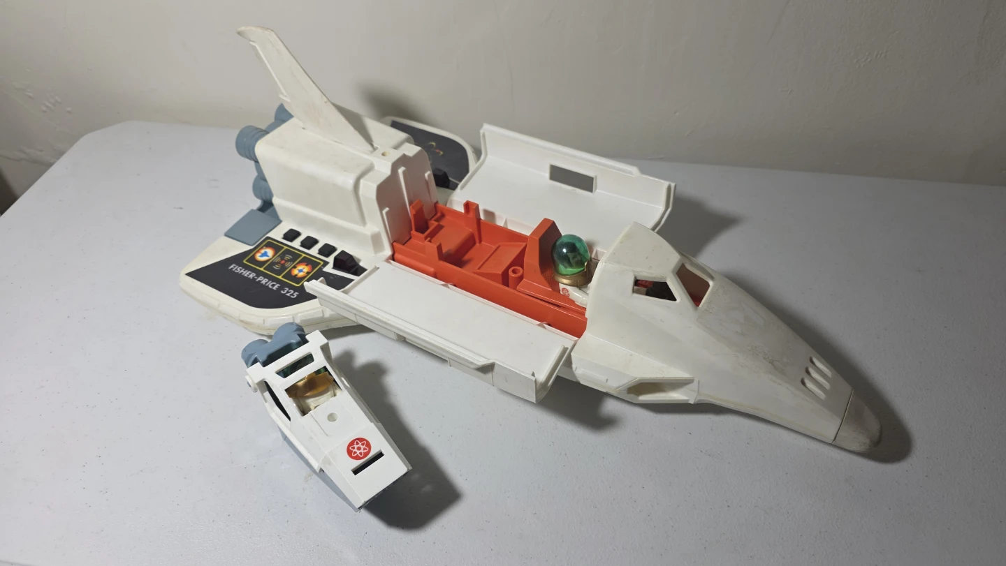 Fisher-Price 325 Alpha Probe Space Shuttle Toy 1979 - photo 3
