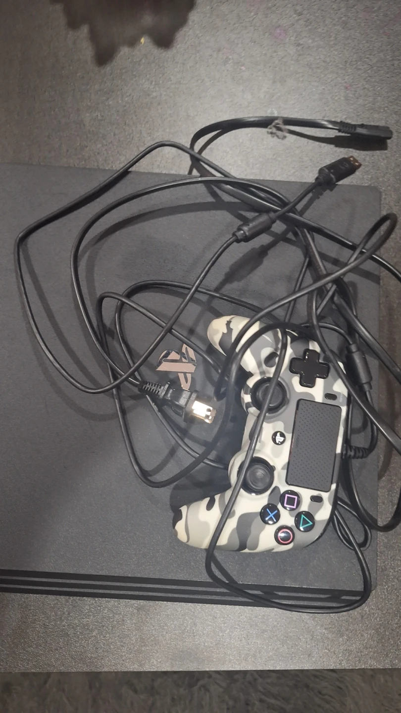 Sony PlayStation 4 Pro Console with Camo Controller