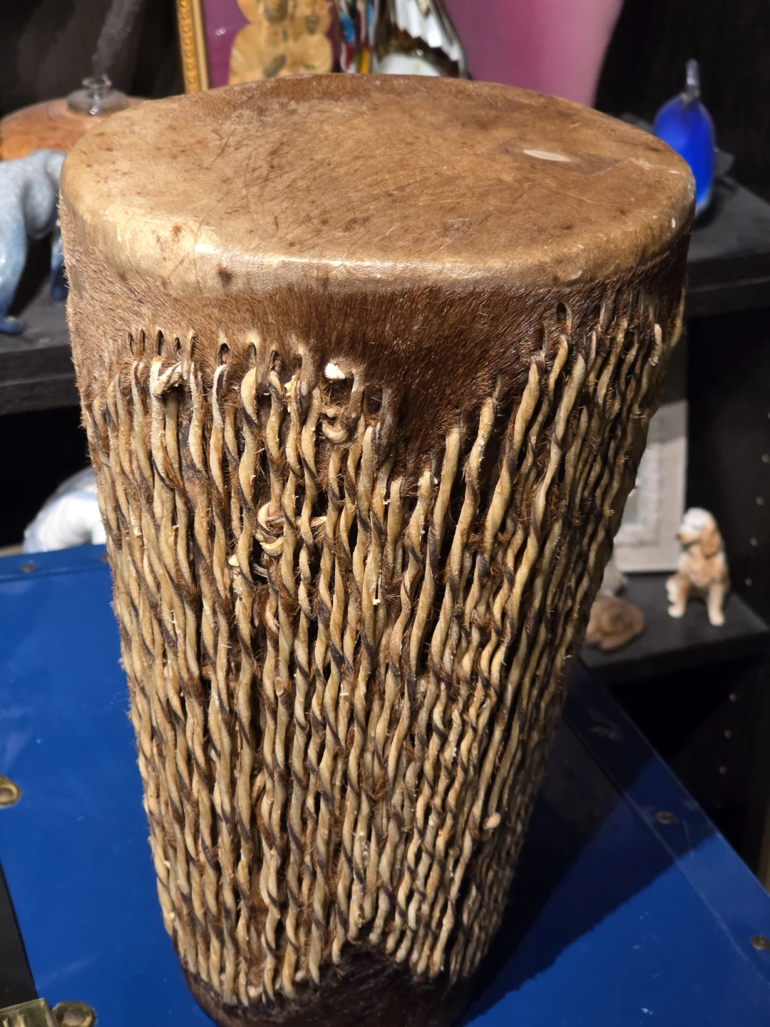 Traditional Djembe Rattle Drum - photo 2