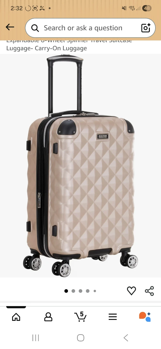 Kenneth Cole 20-Inch Carry-On  Luggage