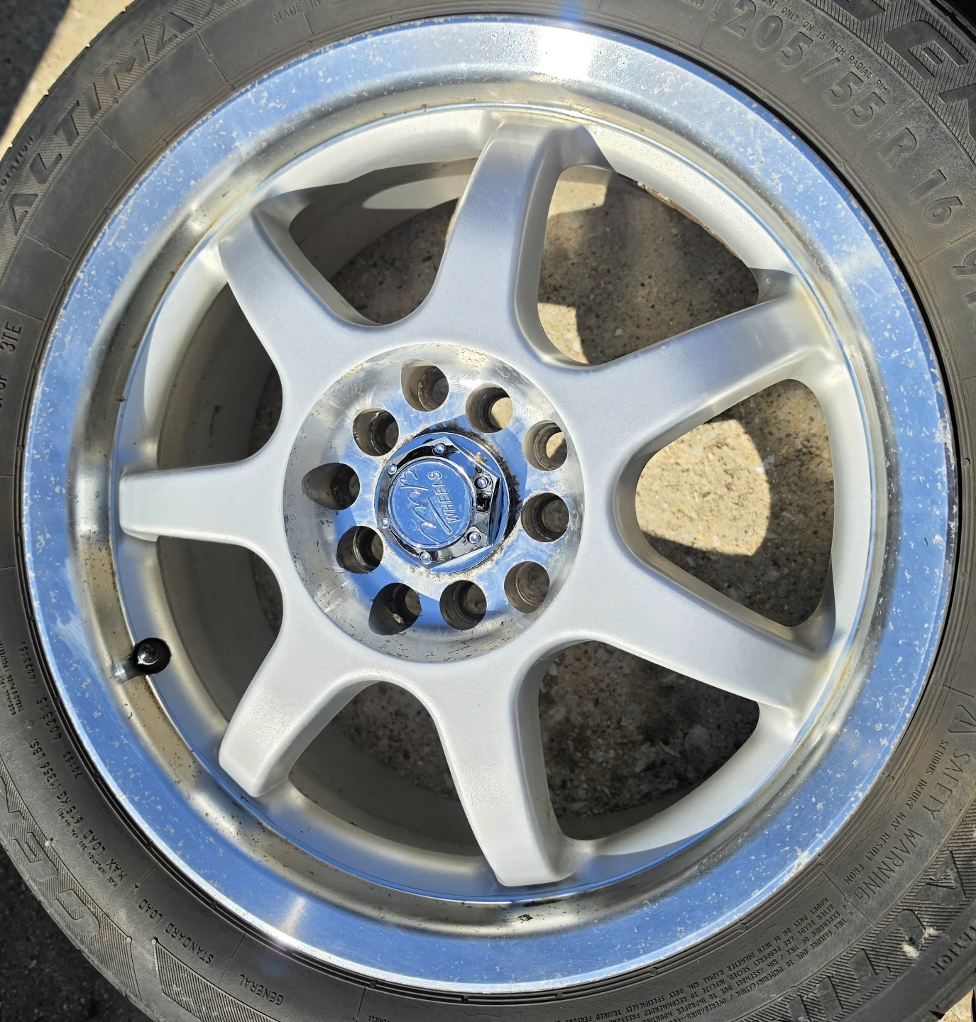 16 inch MB rims wheels 5x100 5x114.3 - photo 4