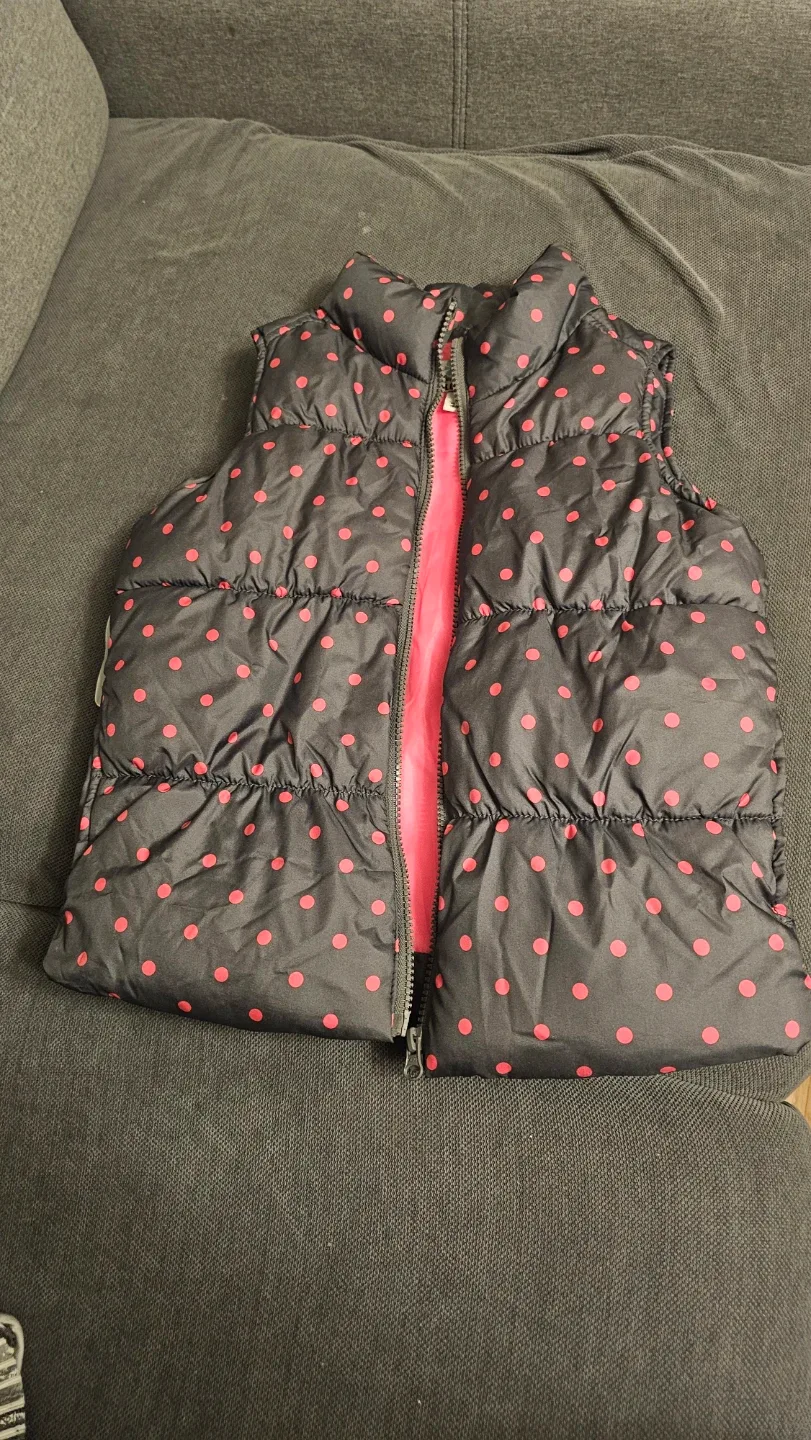 Old Navy Polka Dot Puffer Vest - photo 2
