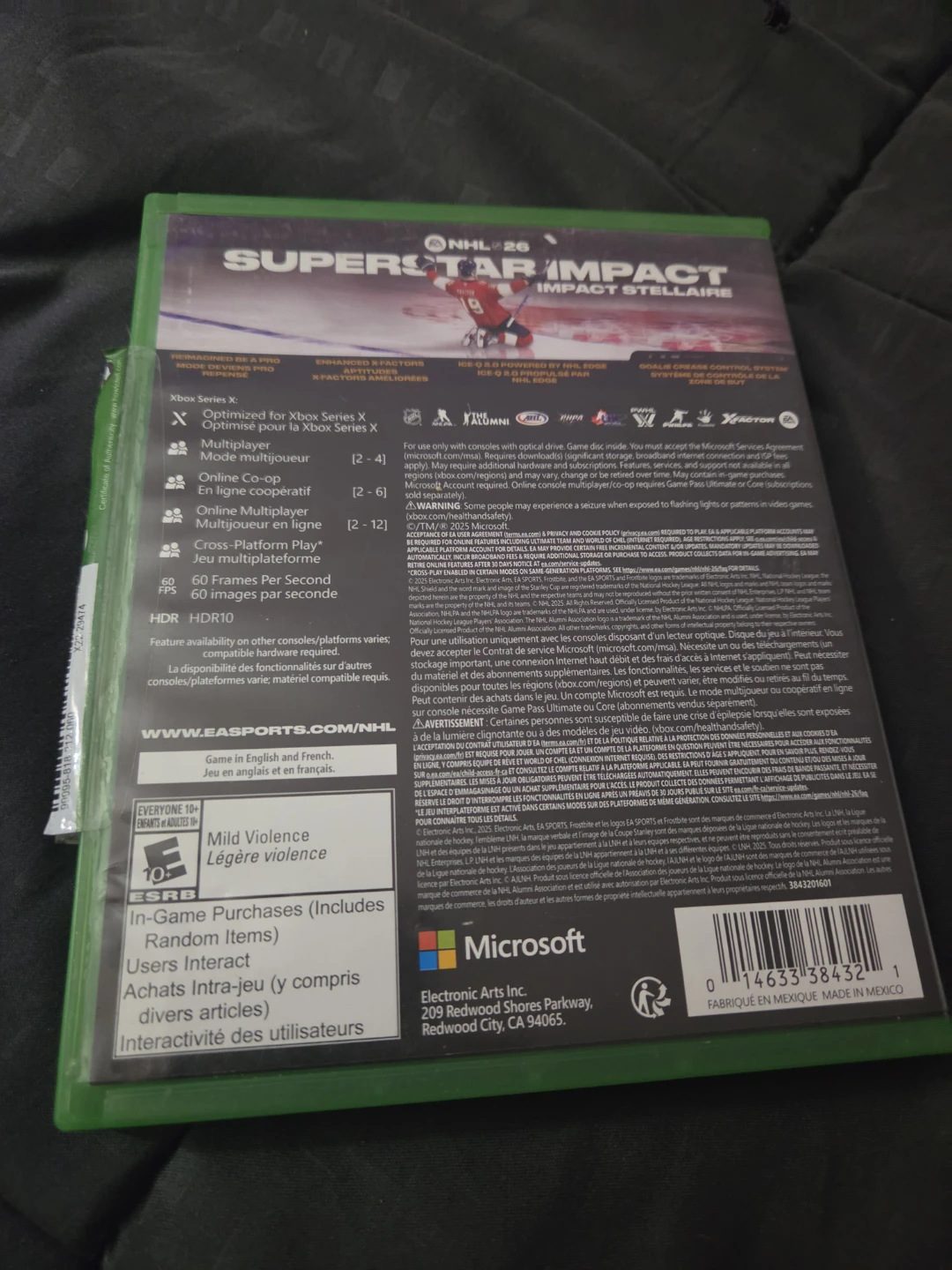 NHL 26 for Xbox Series X - photo 3