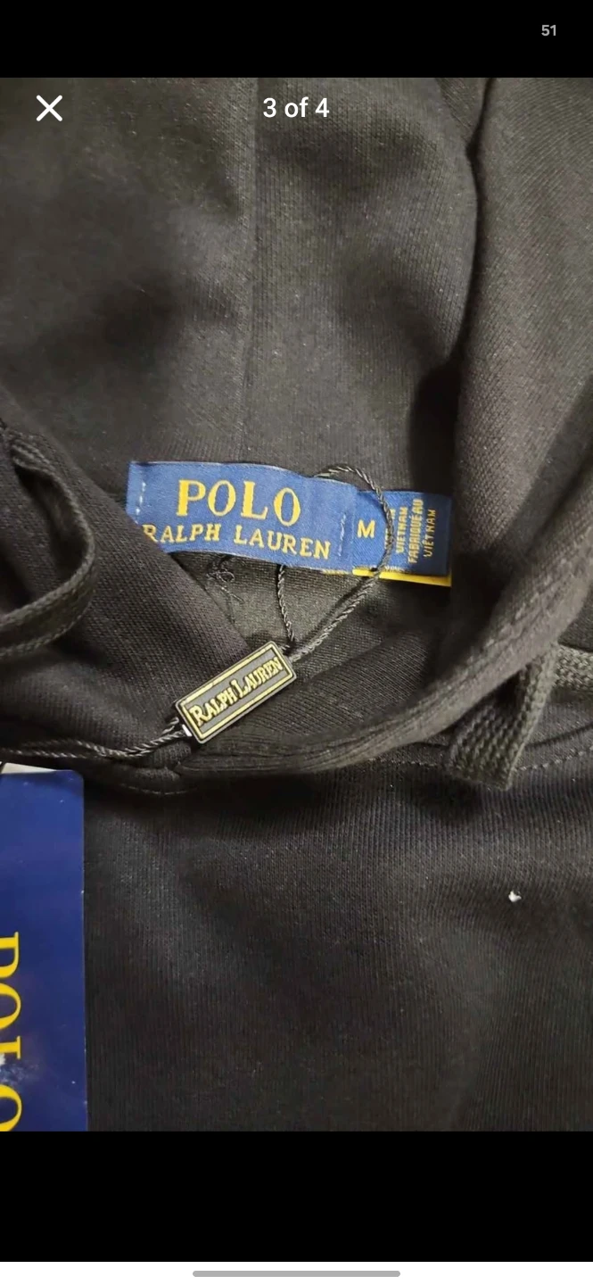 Polo Ralph Lauren Black Hoodie - photo 3