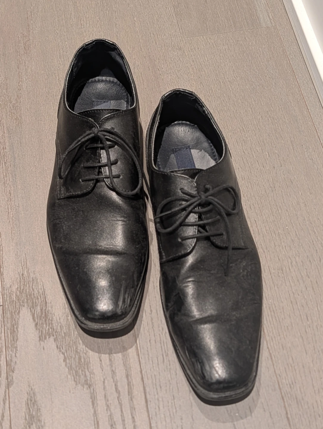 Joseph Abboud black dress shoes - photo 3