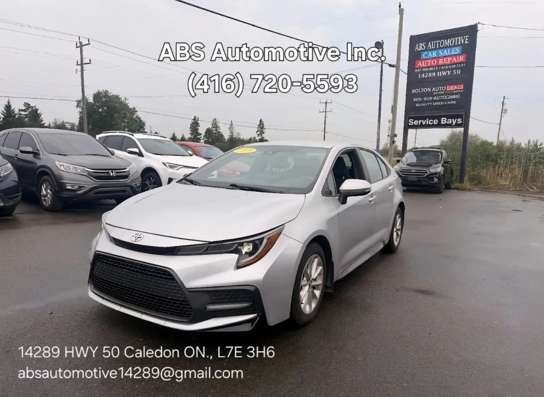 2020 Toyota Corolla SE / $12,900, 230,000KM