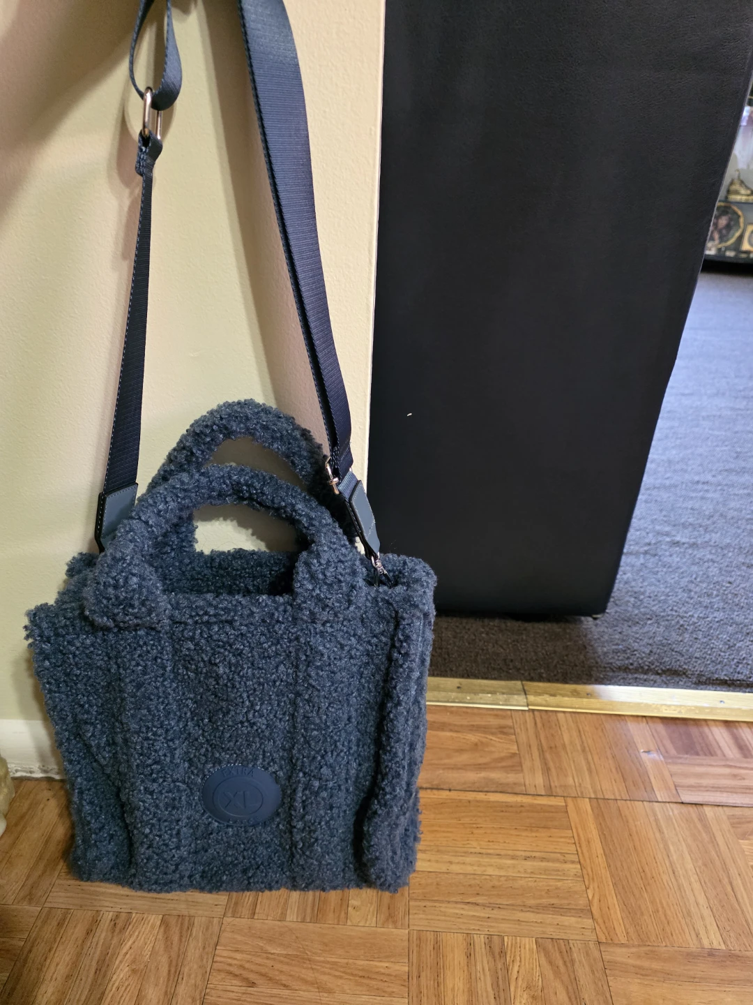 Blue Teddy Fleece Tote Bag - photo 2