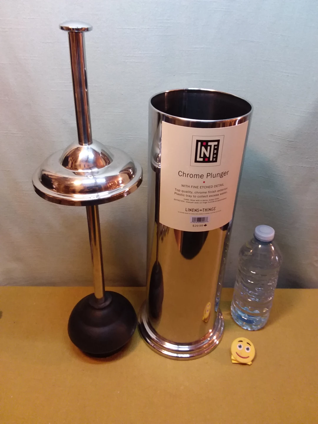 🆕 Linens n Things Chrome Plunger - photo 2