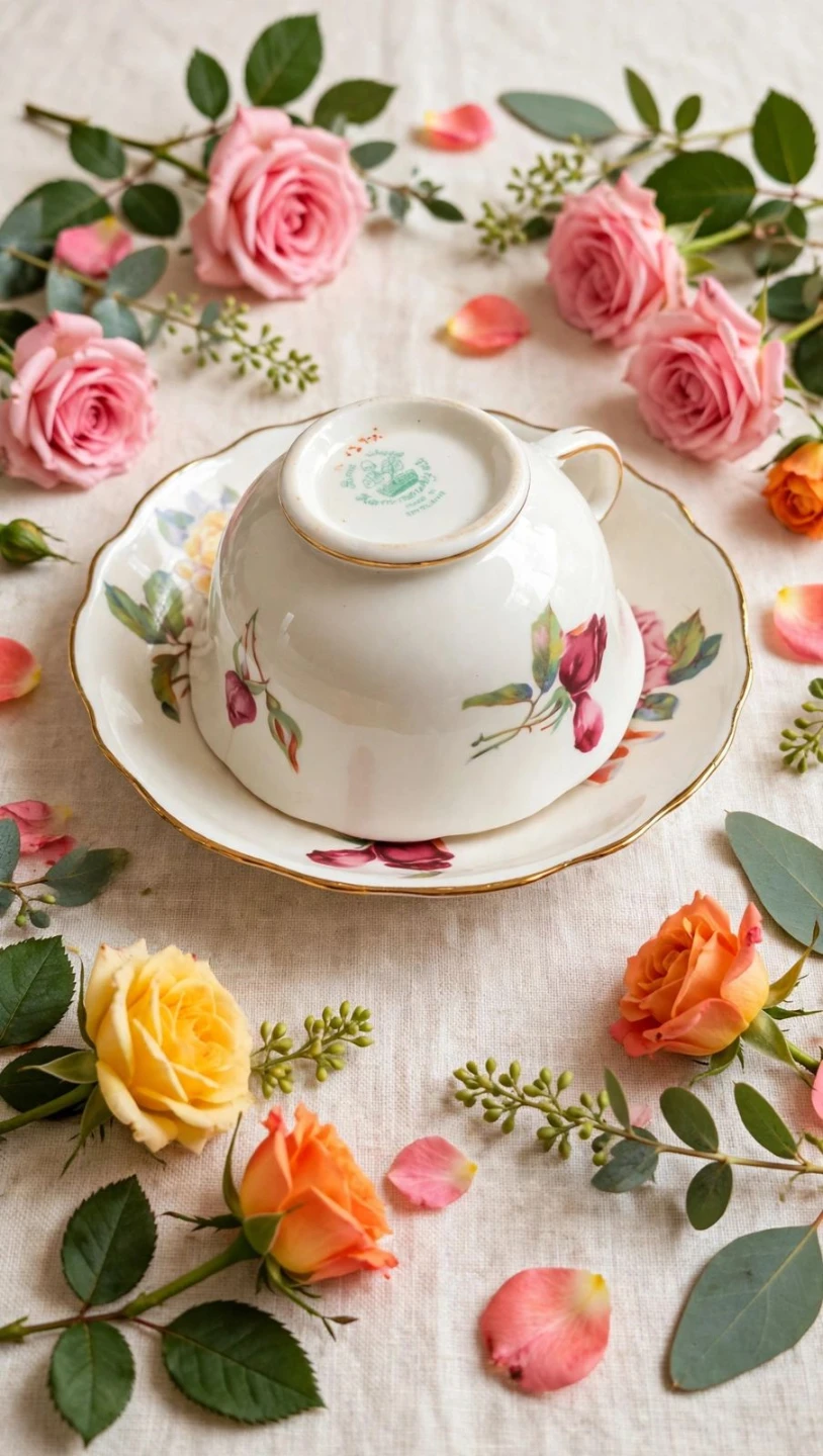 Hammersley & Co Bone China Teacup & Saucer - photo 4