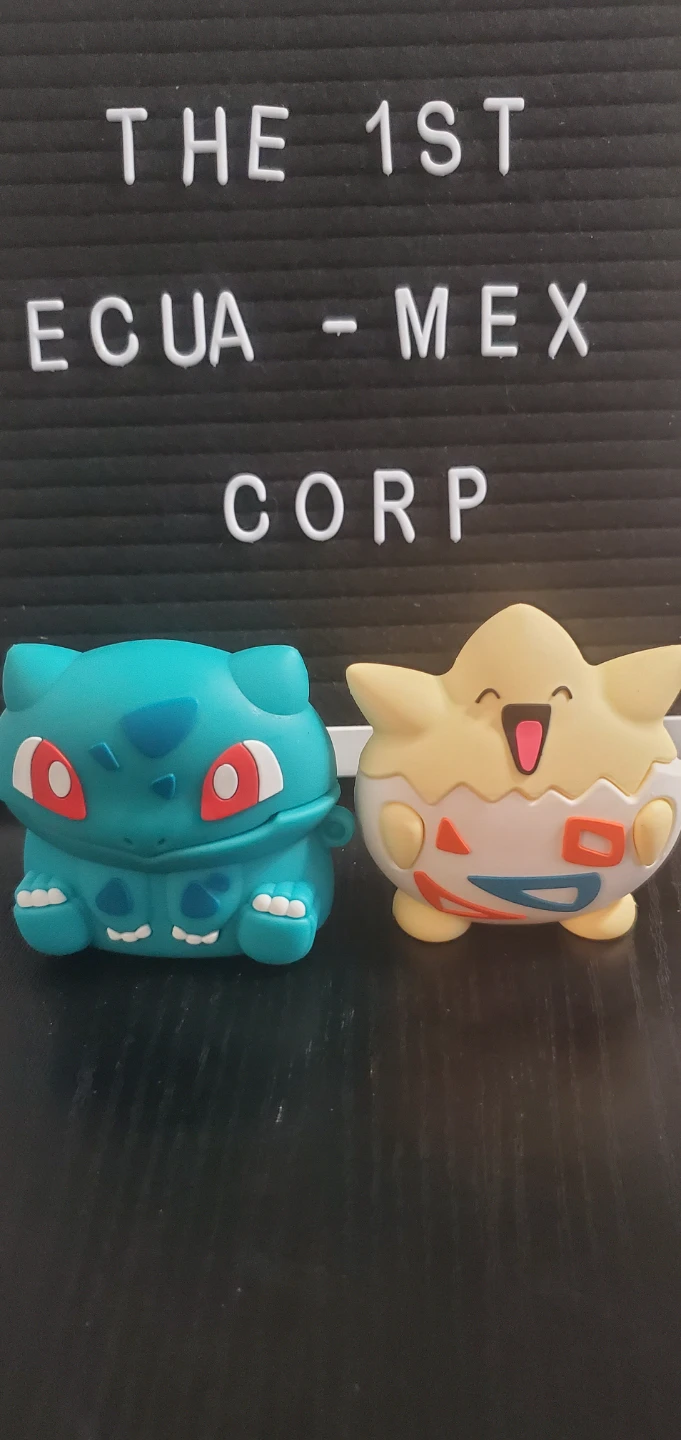 Pokemon AirPod Cases Bulbasaur and Togepi