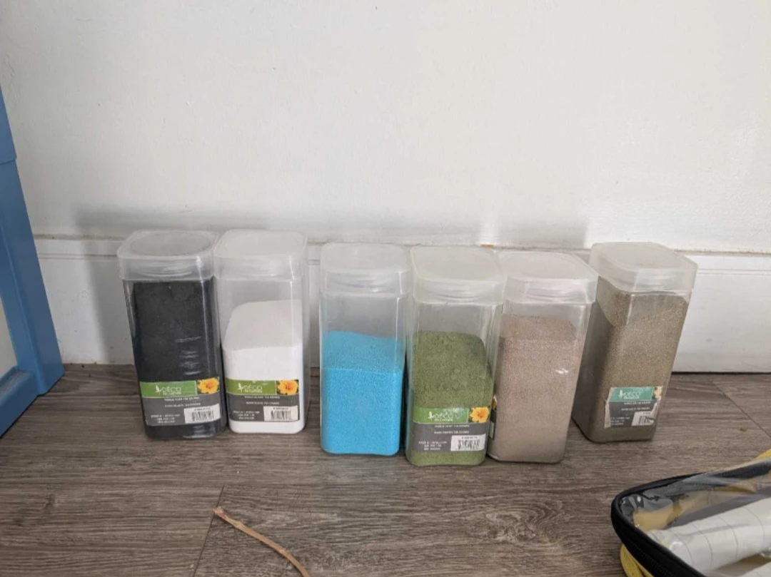 Deco Accents Decorative Sand Containers