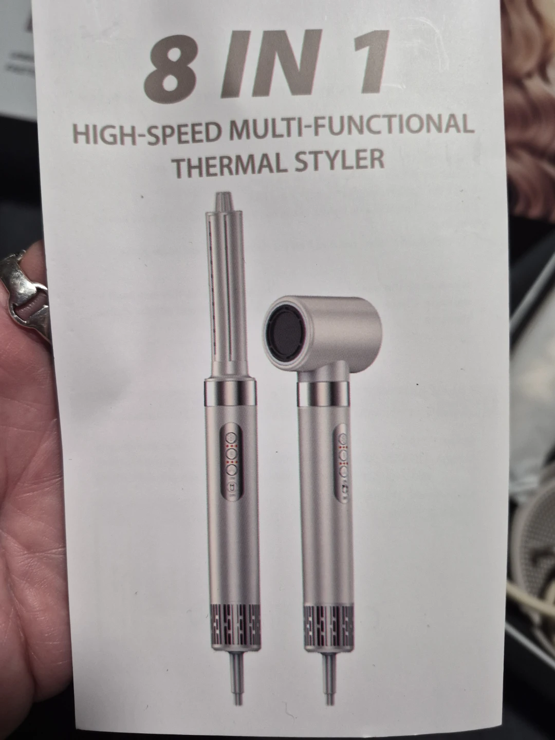 8-in-1 Multi-Functional Thermal Styler Model FS1001 - photo 3
