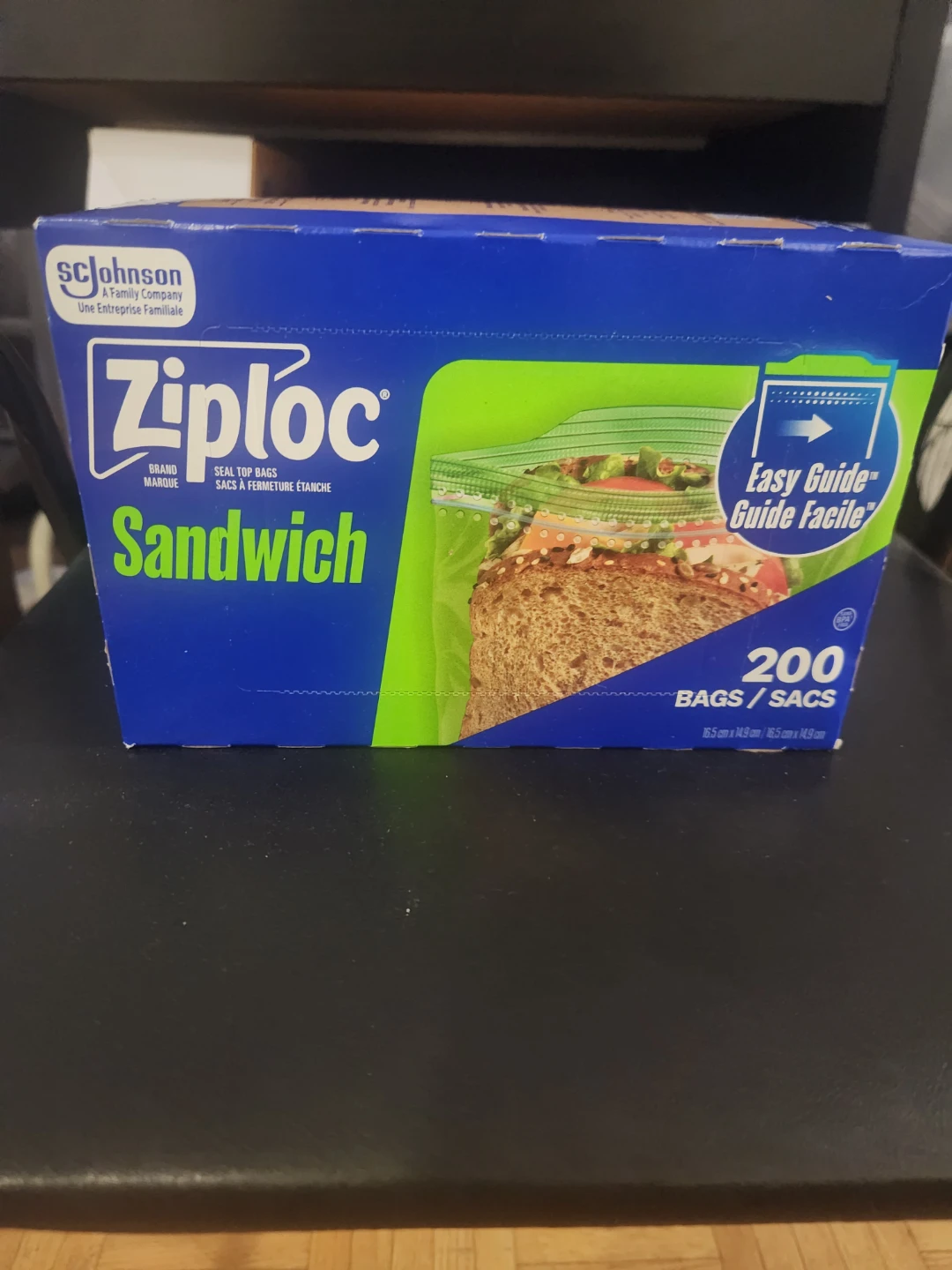 Ziploc Sandwich Seal Top Bags 200 Count