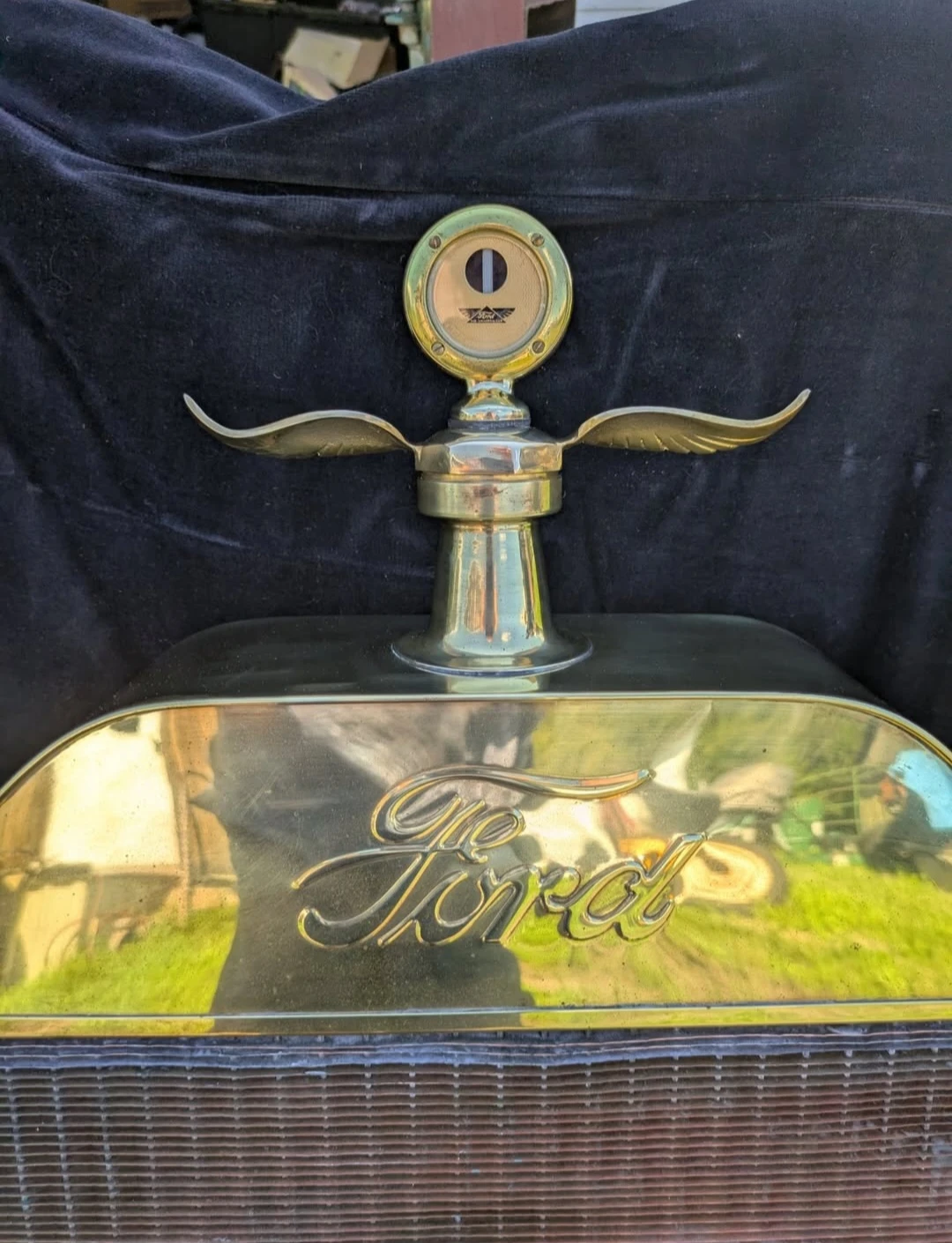 Vintage Ford Model T Brass Radiator- Hot Rod Part