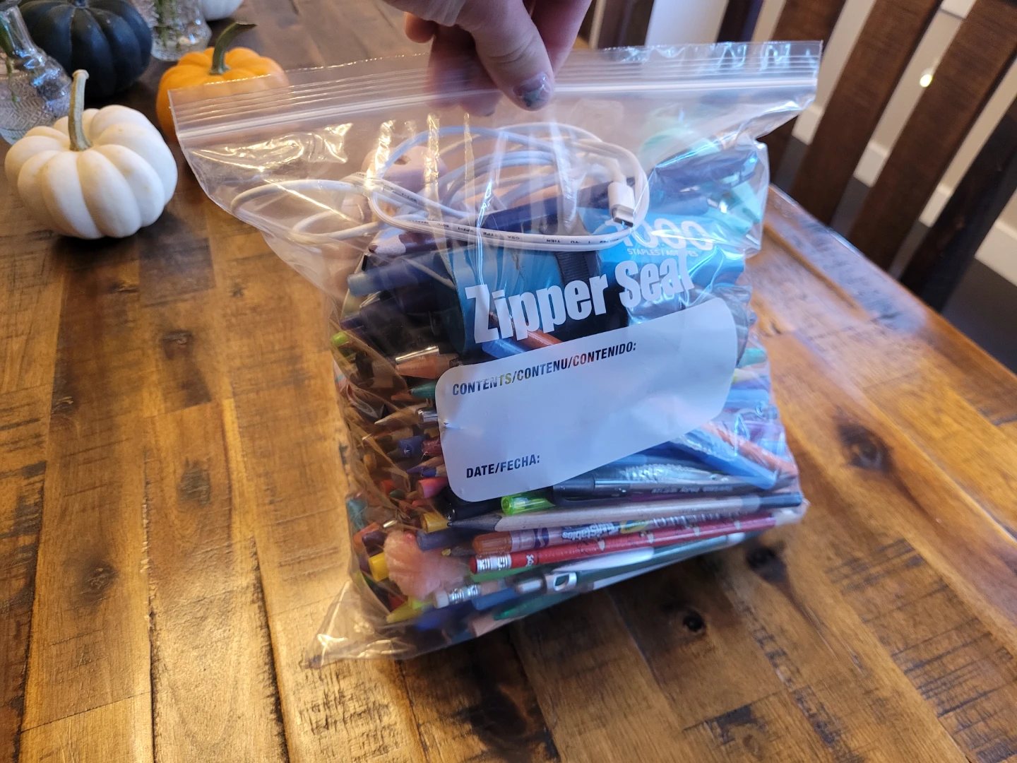 Free assorted pens, pencils, glue gun and stapler. - photo 2