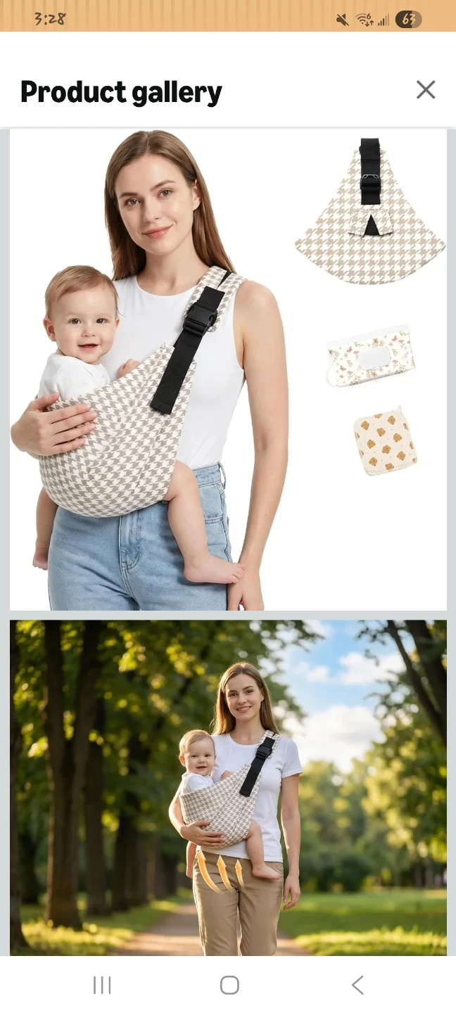 Baby carrier sling - photo 3