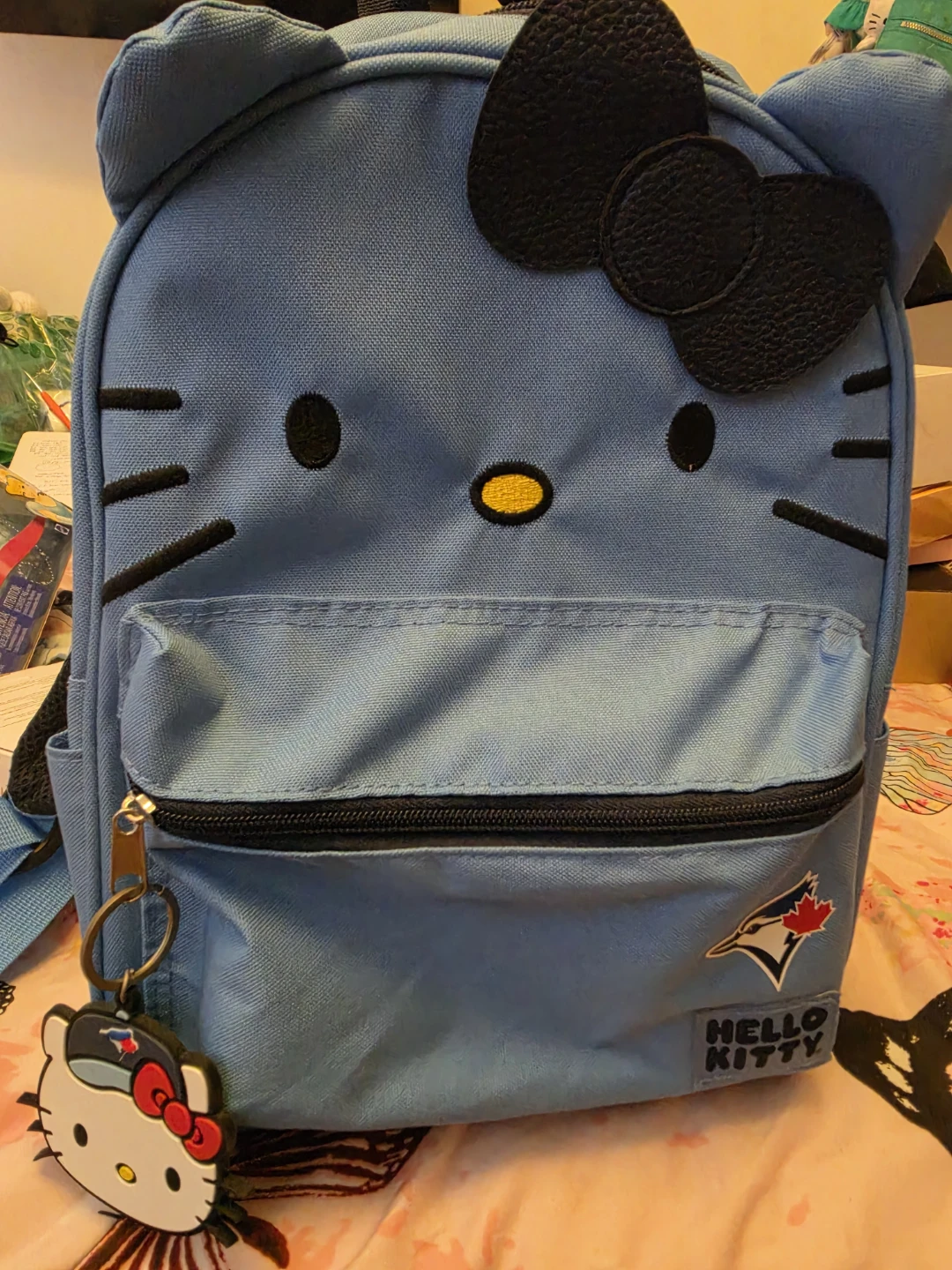 Hello Kitty Toronto Blue Jays Backpack