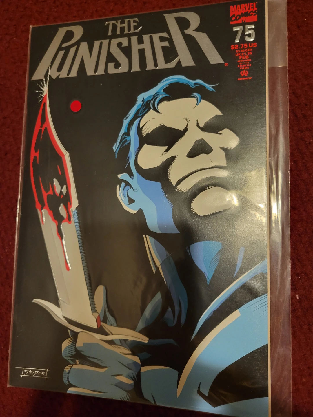 The Punisher No. 75 Comic Book
