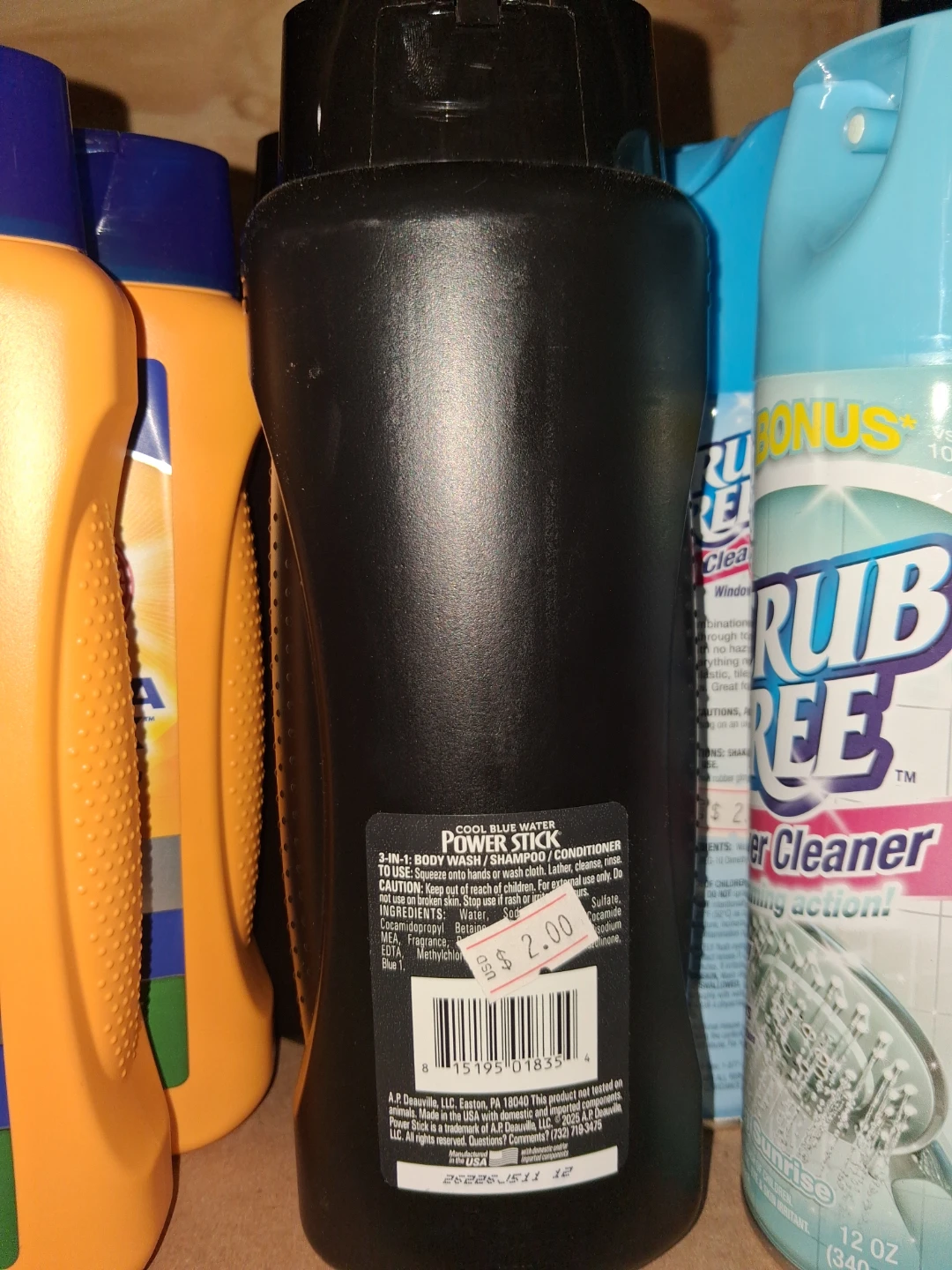 Power Stick 3-in-1 Body Wash, Shampoo, and Conditioner - photo 2