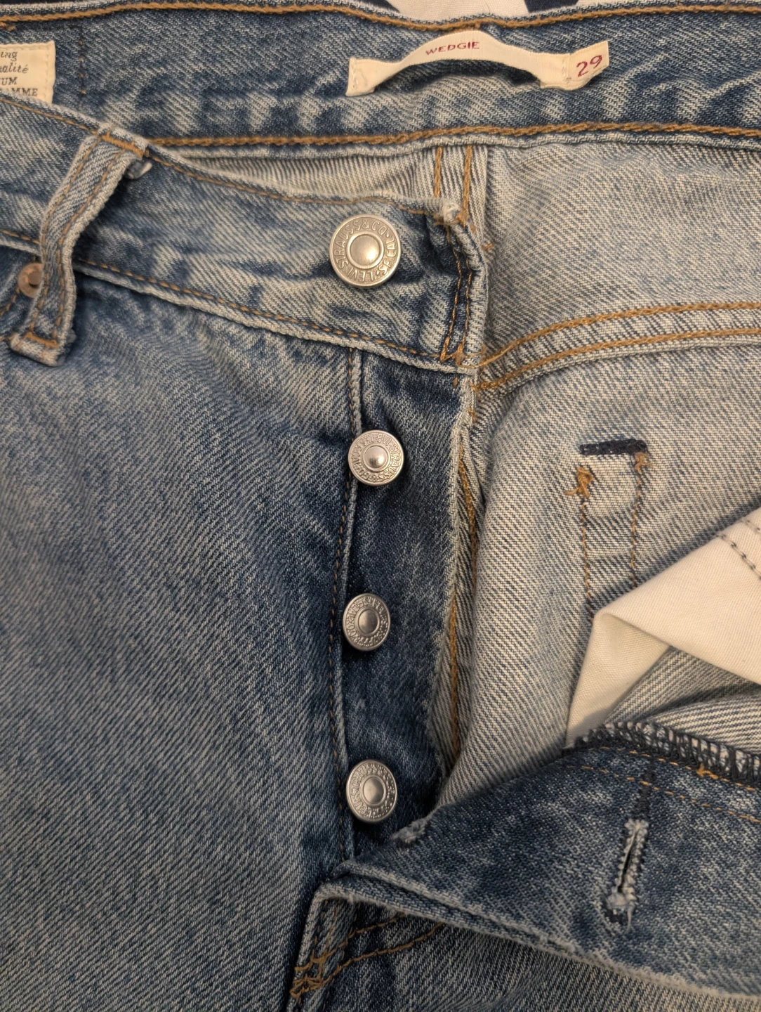 Levi's Premium Wedgie Jeans Size 29 - photo 5