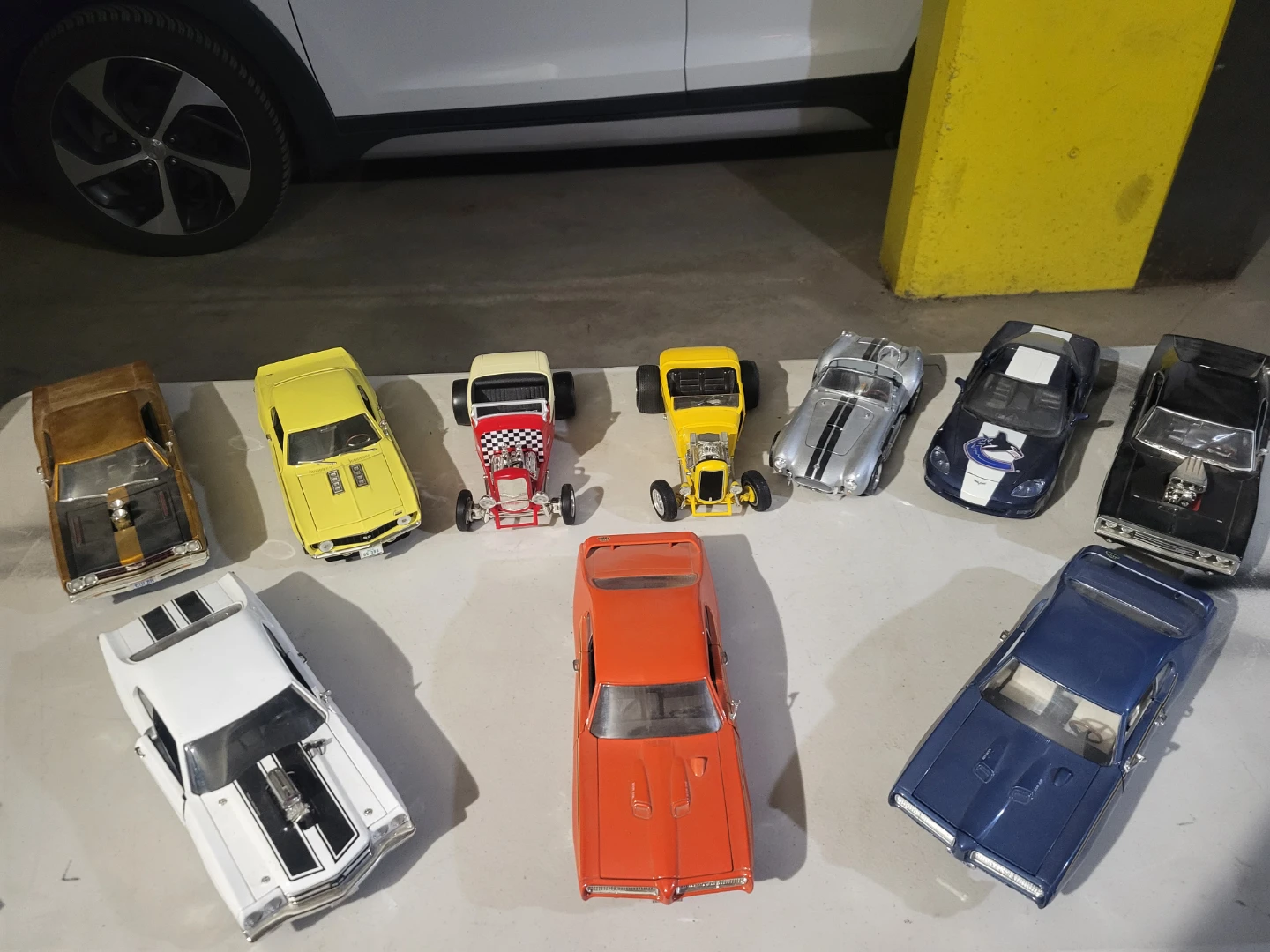 Pontiac Trans Am 3-Car Collector Set and other 1/18 diecast