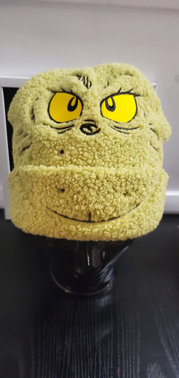 Grinch Sherpa Bucket Hat new no tag