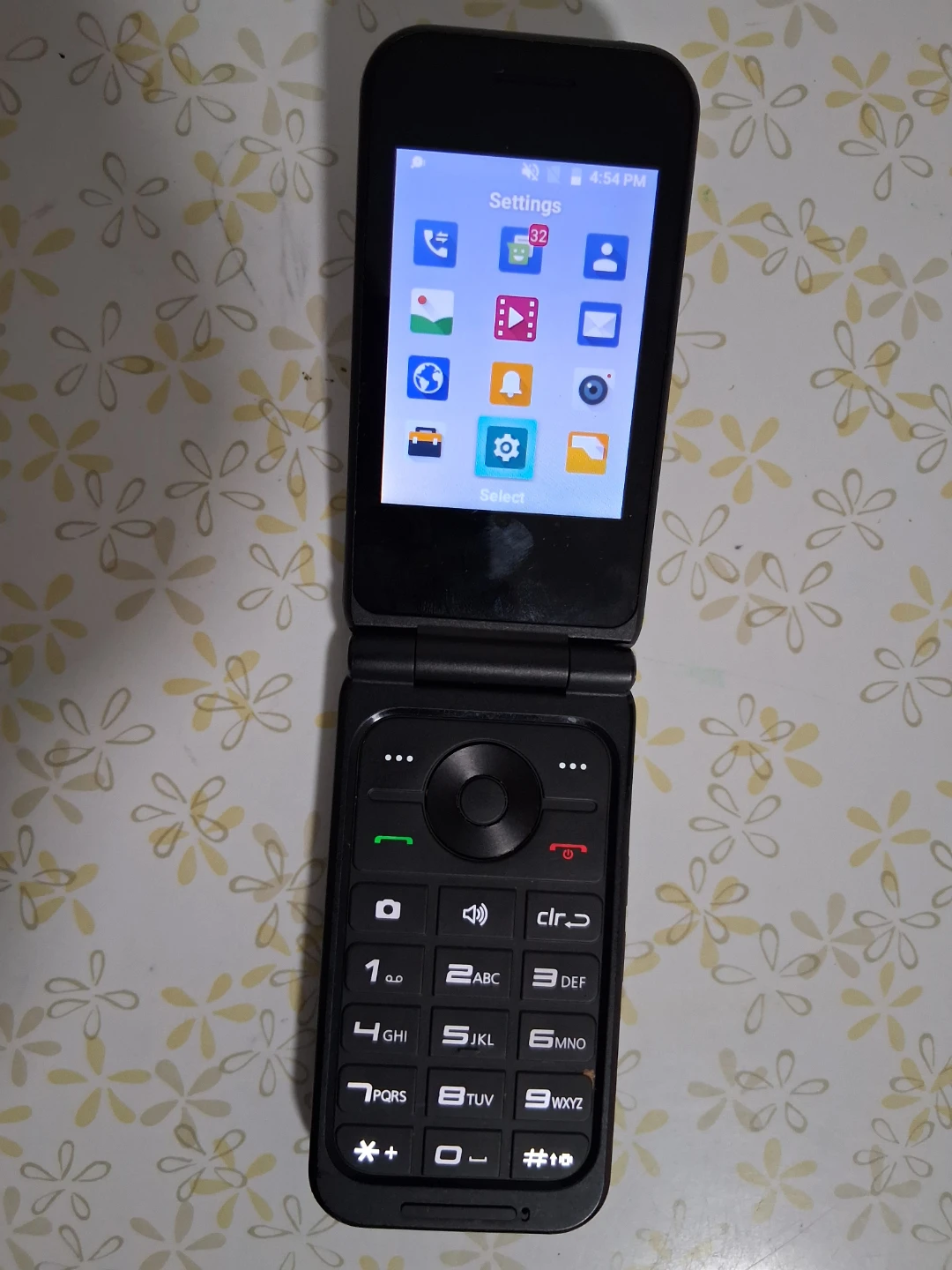 Black Flip Phone