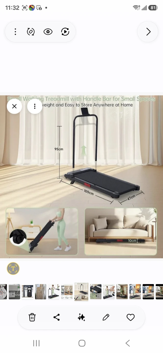 Portable Compact Folding Walking Treadmill - photo 5