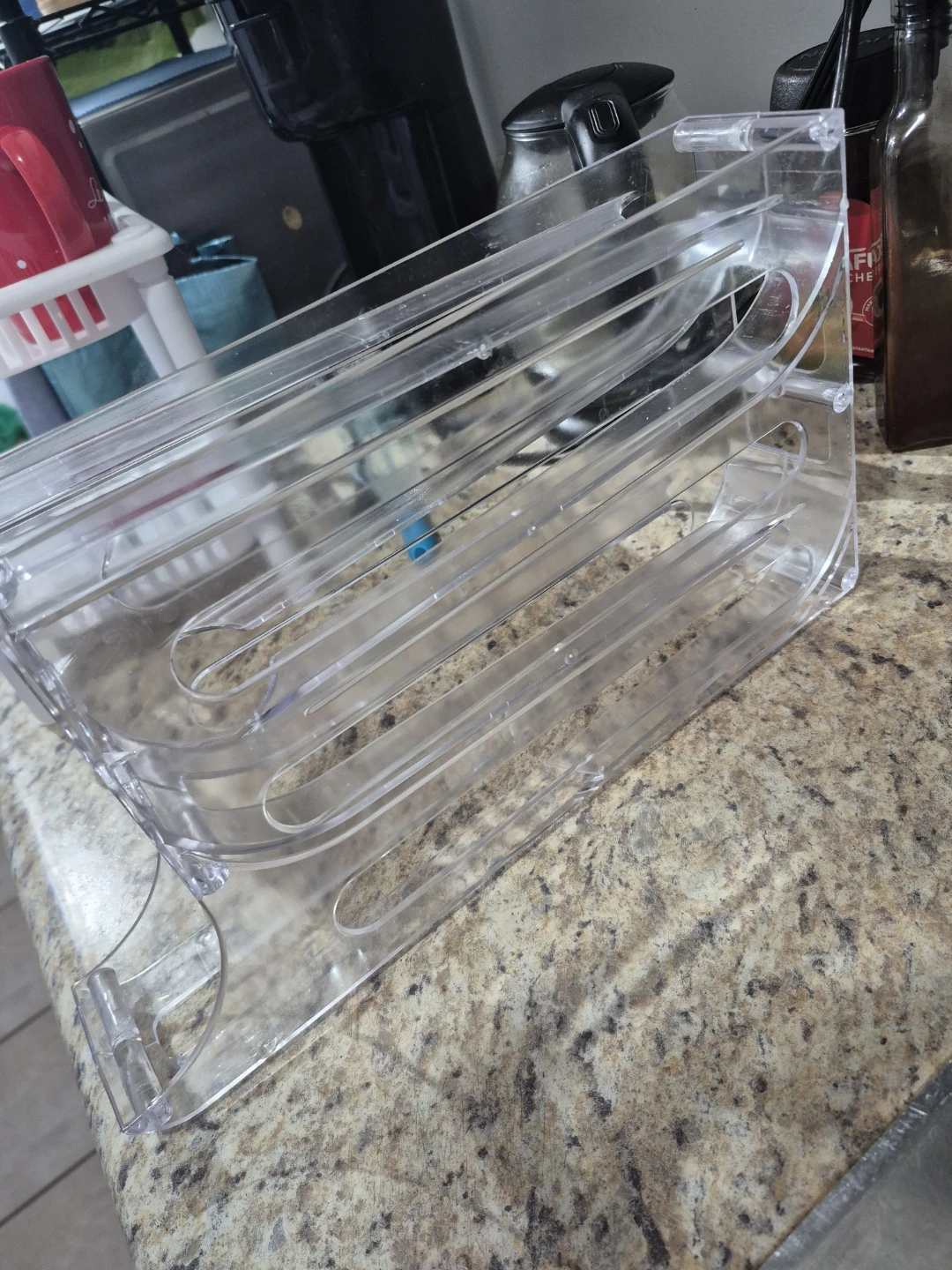 Clear Acrylic Soda Can Organizer