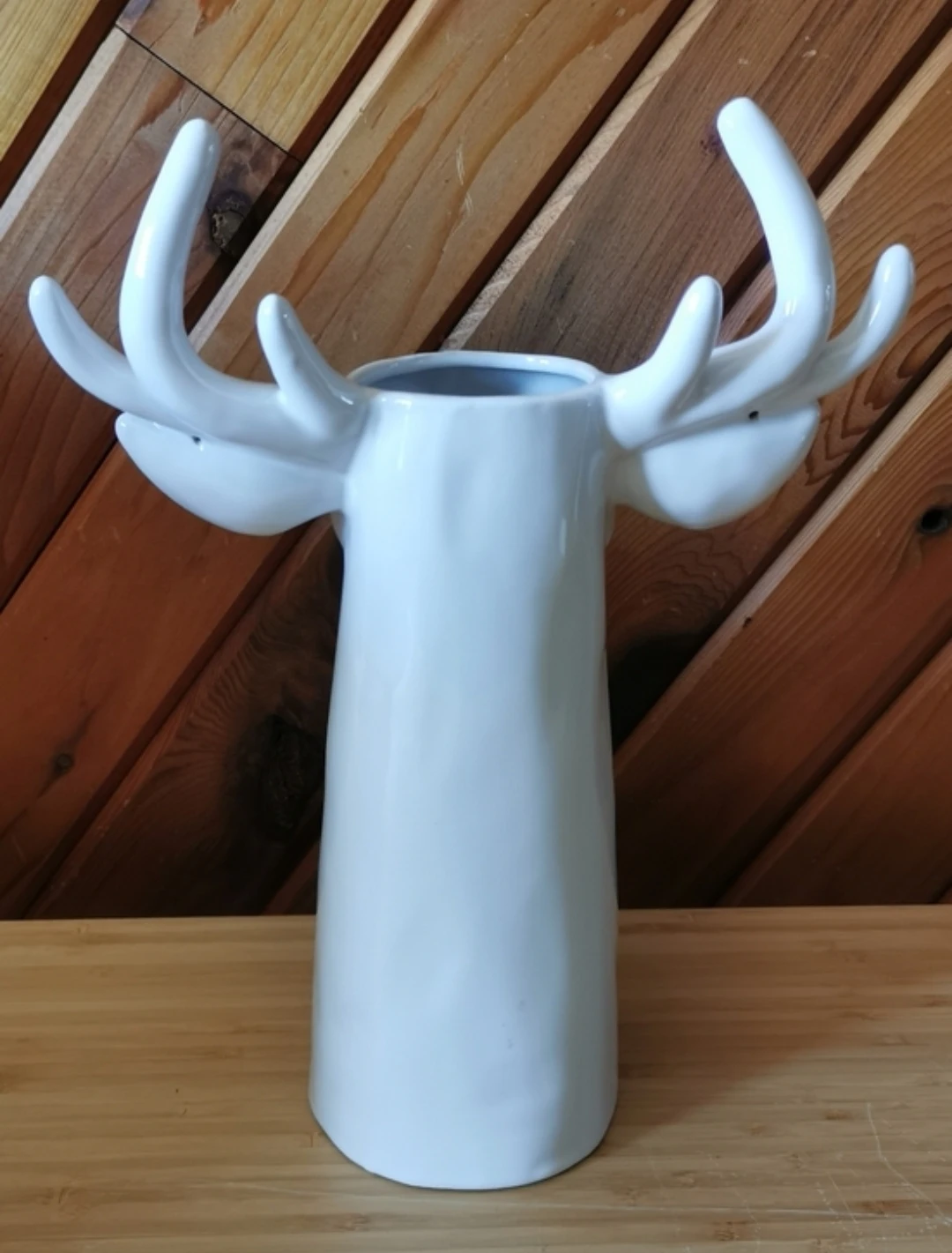 Anthropologie Ceramic Deer / Stag Antler Vase - photo 5