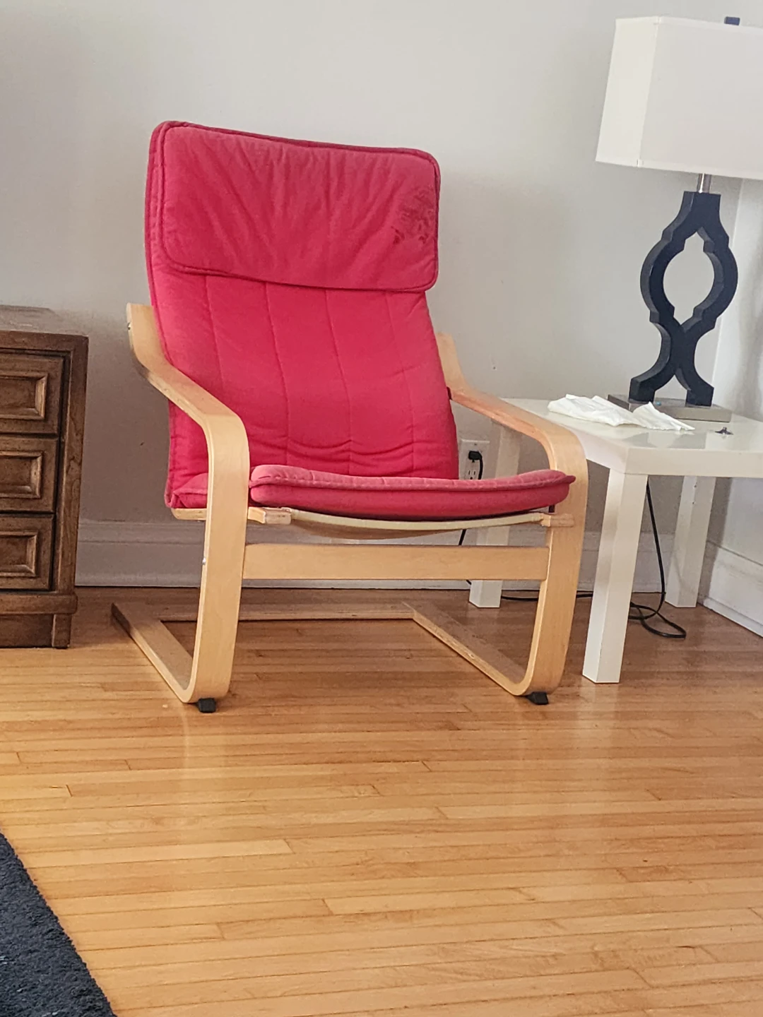 IKEA Poäng Armchair - Red
