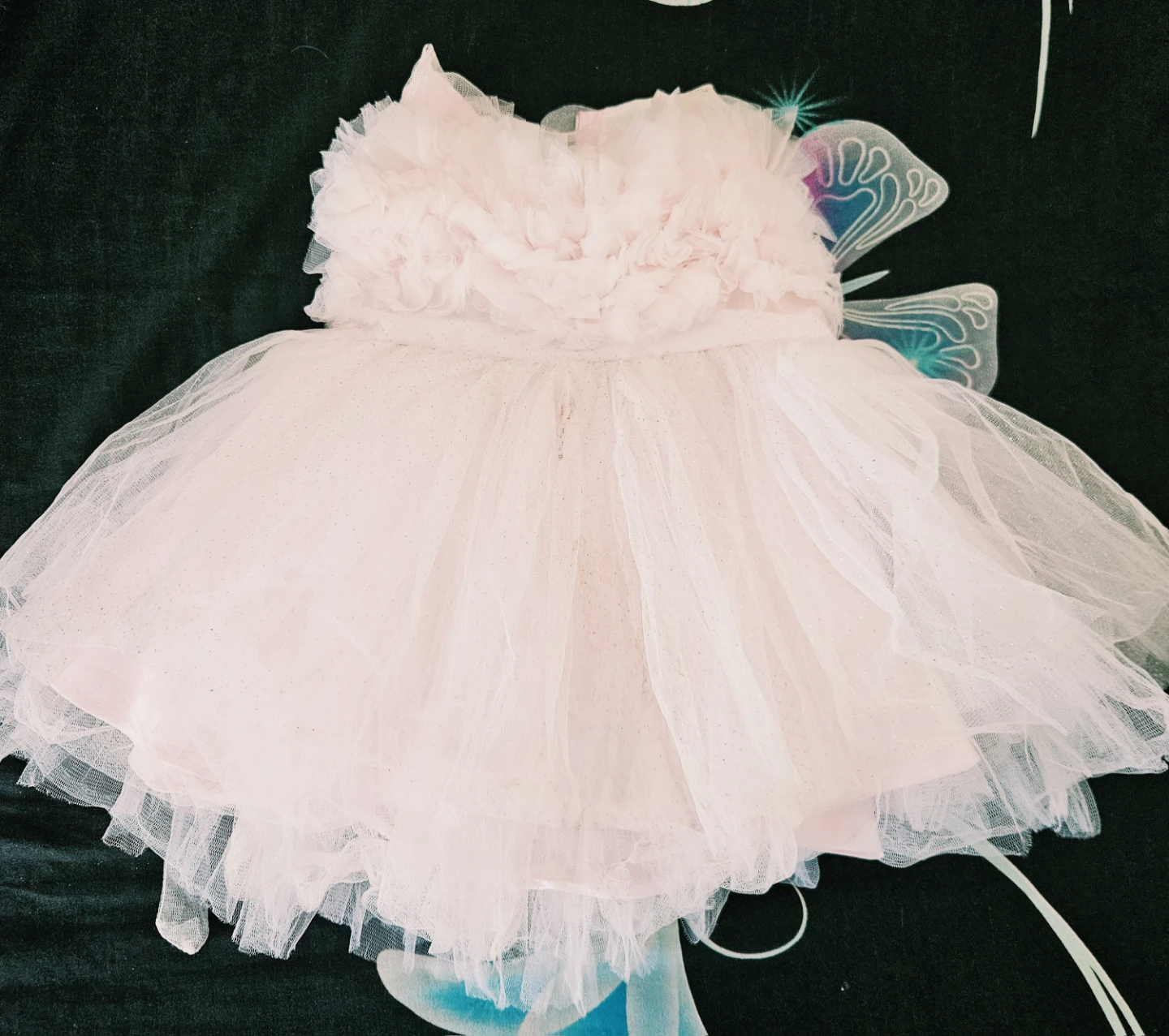 Baby Girl Pink Tulle Party Dress
