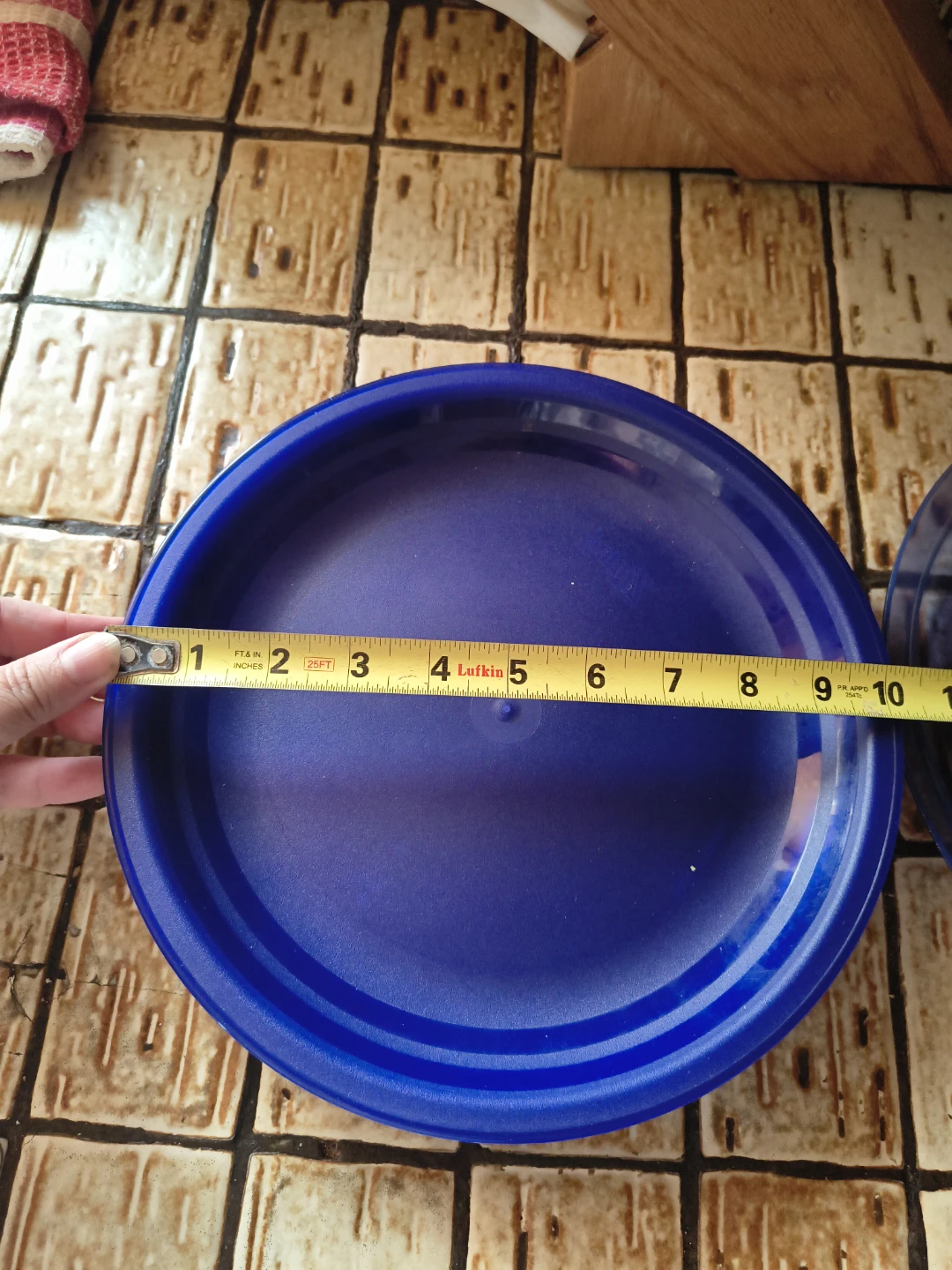 4 Ziploc Blue Food Storage Lid and Plates - photo 5