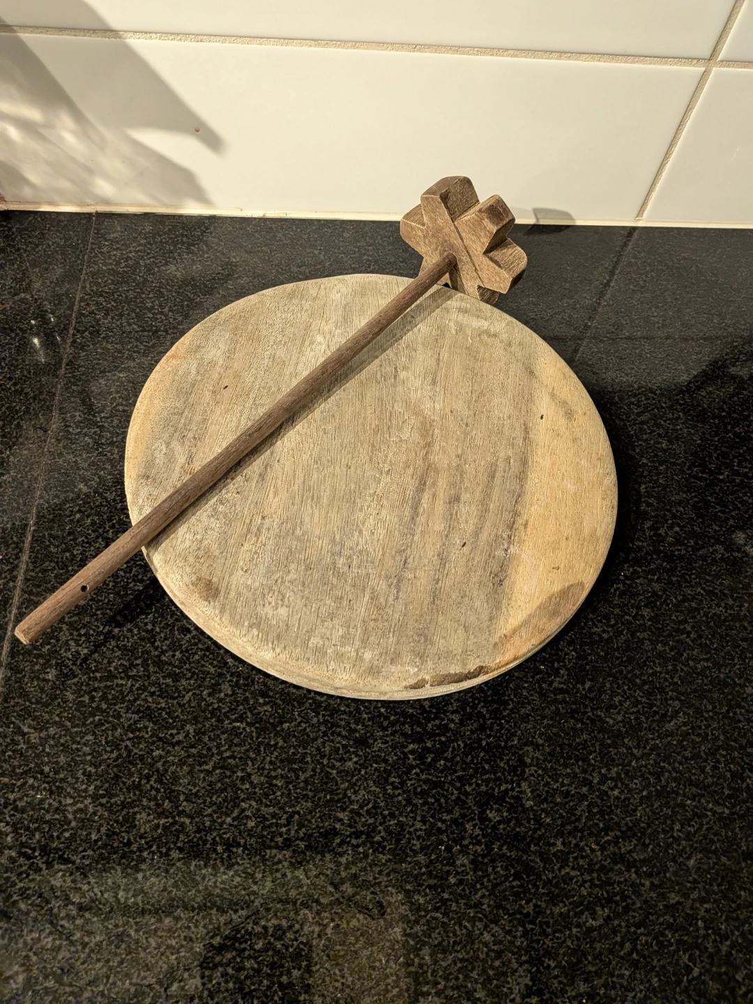 Wooden Roti Maker Set - photo 3