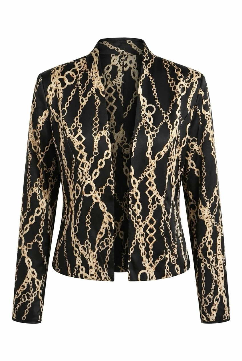 J.B.S. Ltd Chain Print Jacket