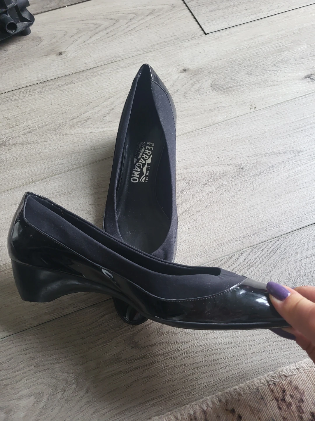 Salvatore Ferragamo Black Heels - photo 4