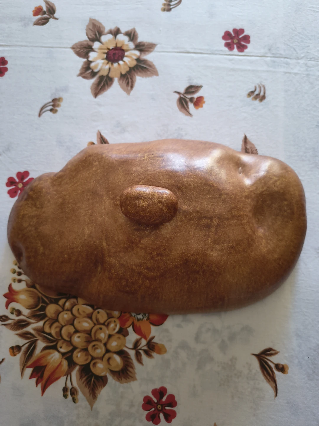 Vintage Ceramic Potato-Shaped Baker - photo 5