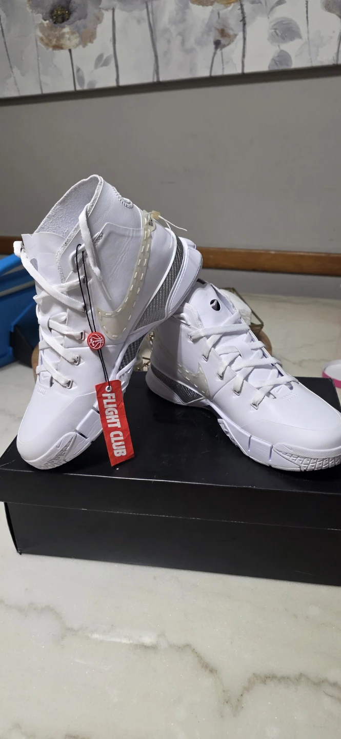 Nike Kobe 1 Protro NCXL White Sneakers - photo 2