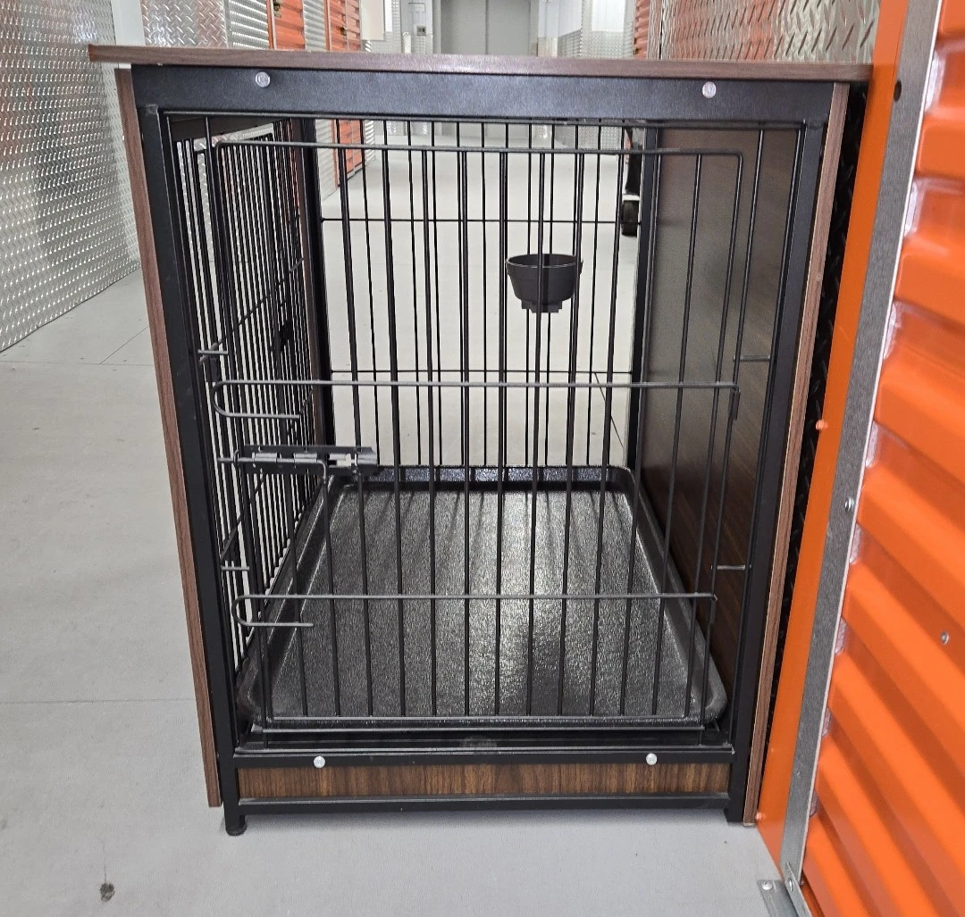 Wooden Pet Crate End Table