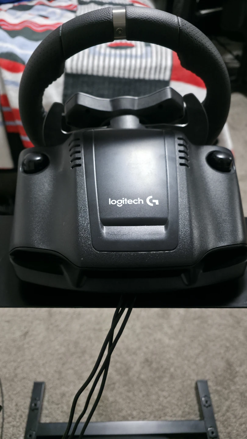 Logitech G Racing Wheel and Pedal Setup with Stand - photo 4