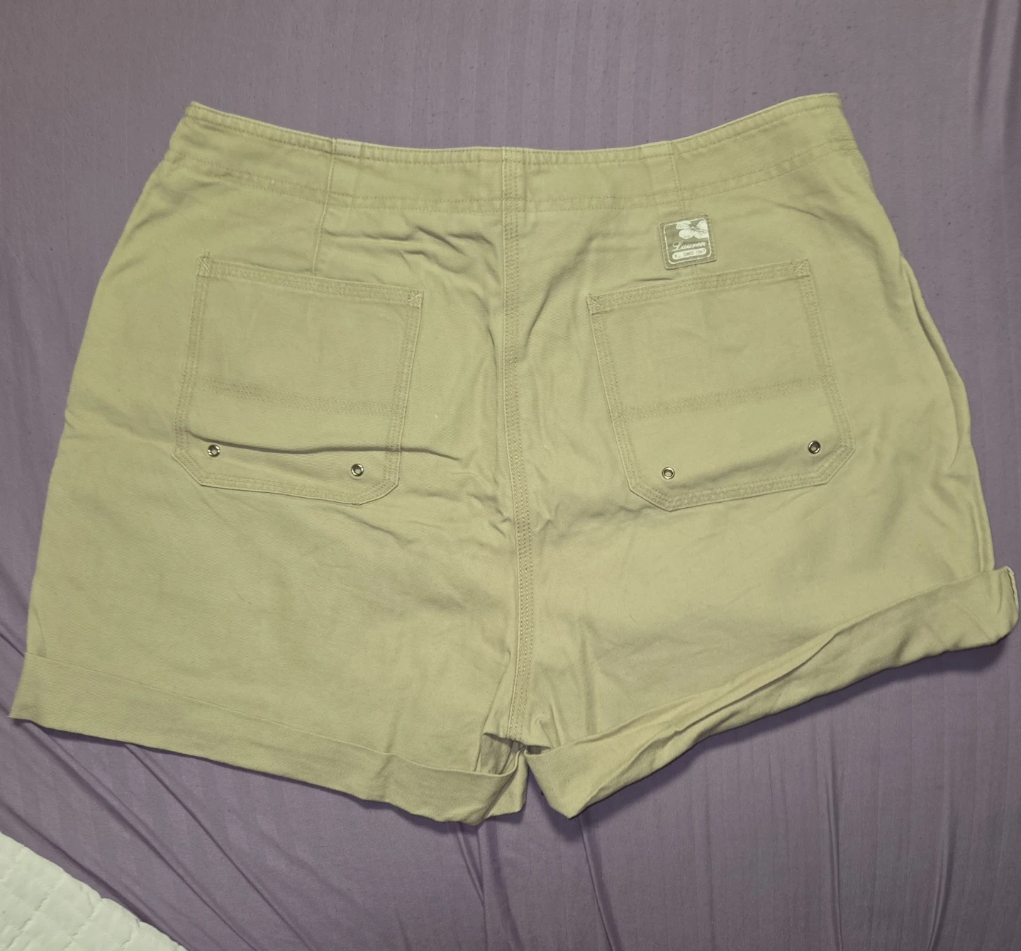 Lauren By Ralph Lauren Khaki Shorts in a Women's 12 - photo 2
