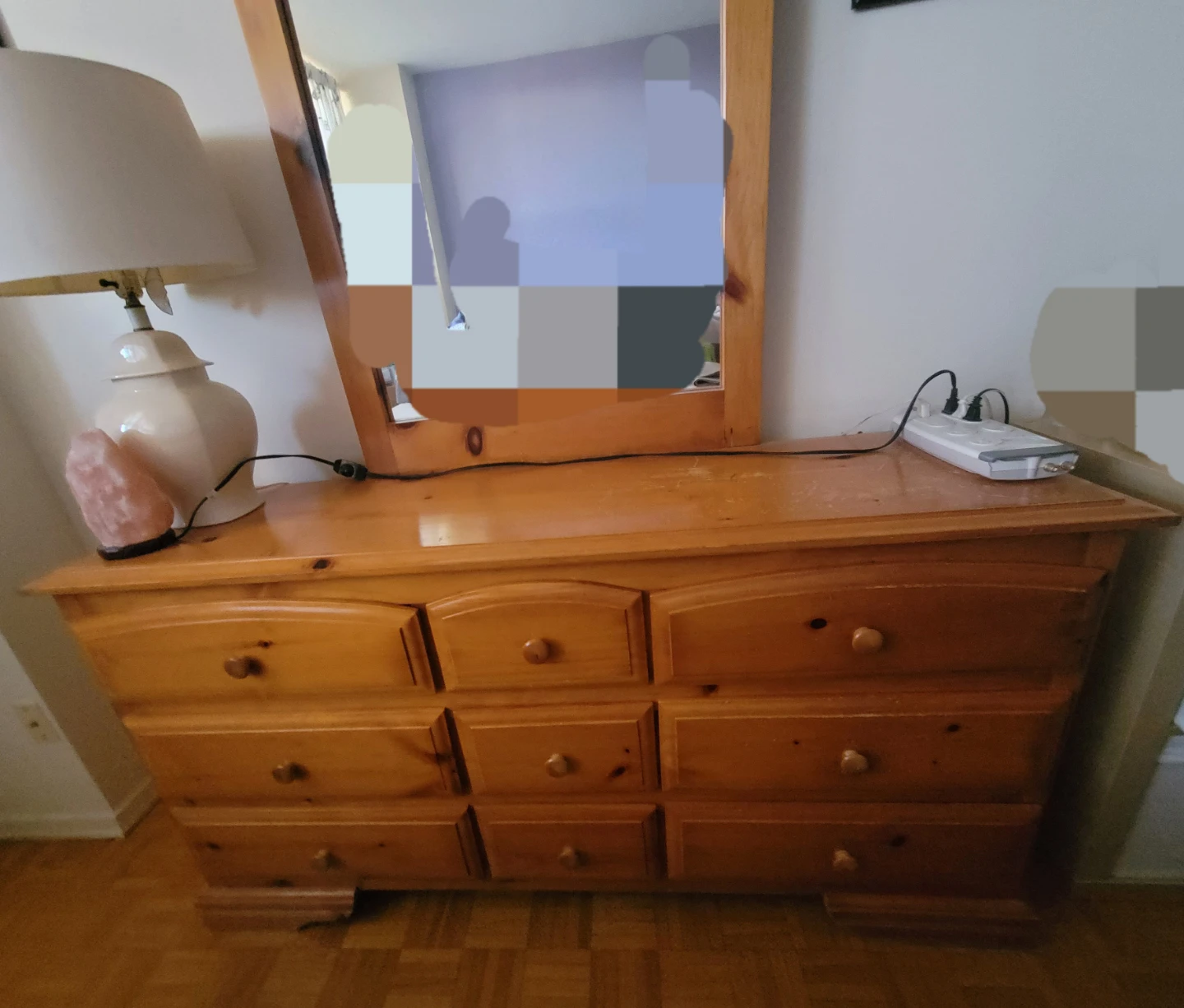 Dresser with mirror ( maple wood) - photo 3