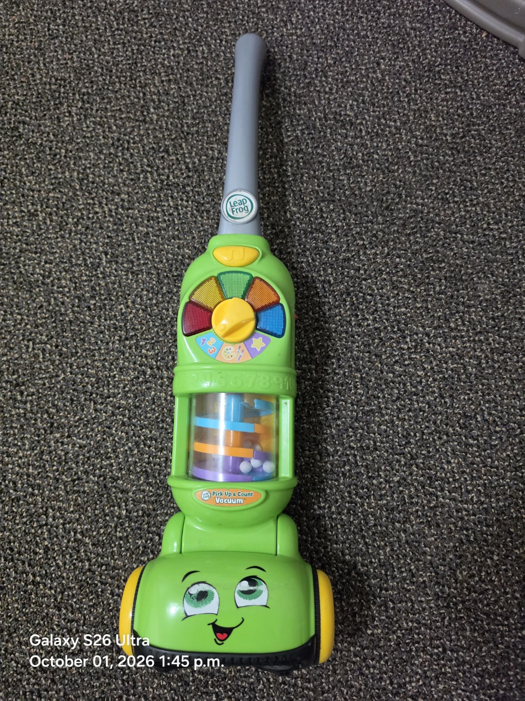 LeapFrog Pick Up and Count Vacuum - photo 2