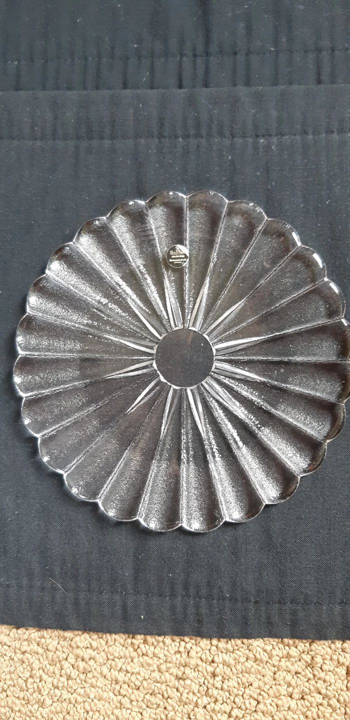 Set of 3 Decorative Glass Plates - photo 2
