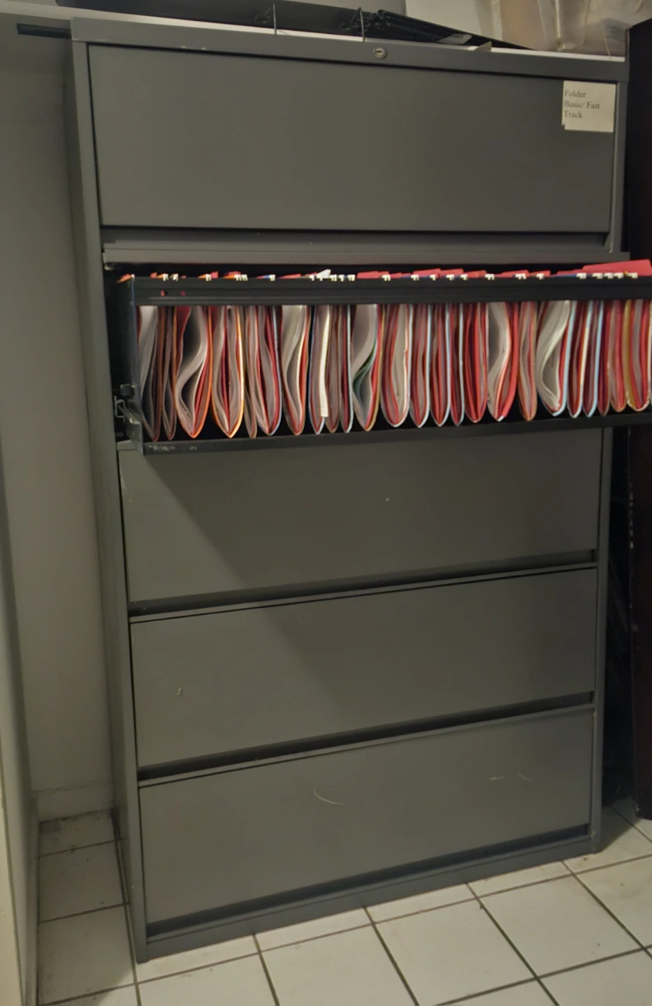 5-Drawer Metal File Cabinet - photo 2