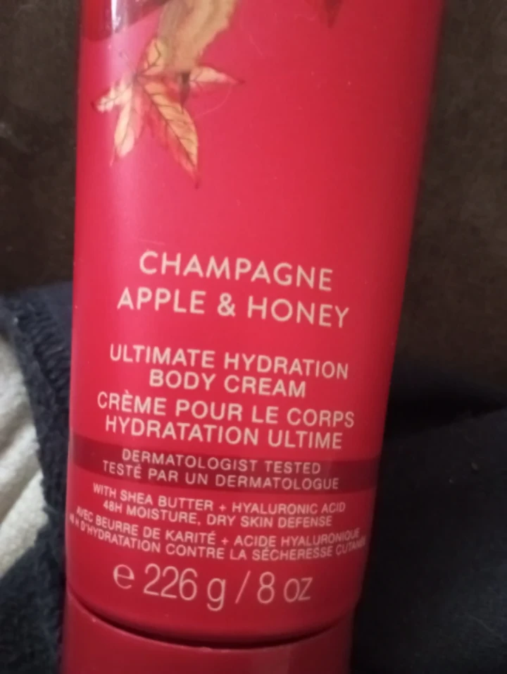 Champagne Apple & Honey Body Cream - photo 2