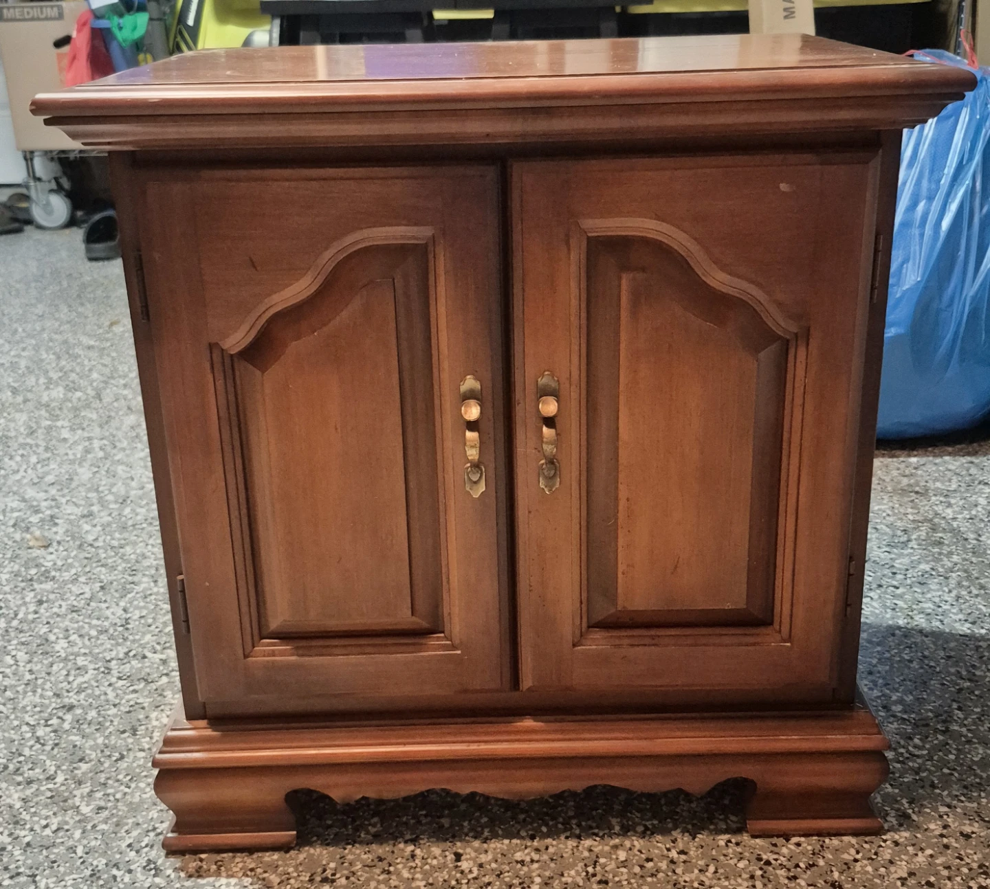 Traditional Wood Small Cabinet
