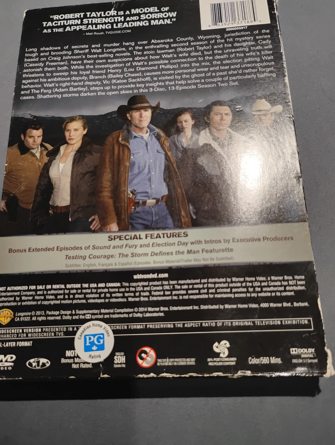 Longmire Season 1 and 2 DVD Set - photo 4