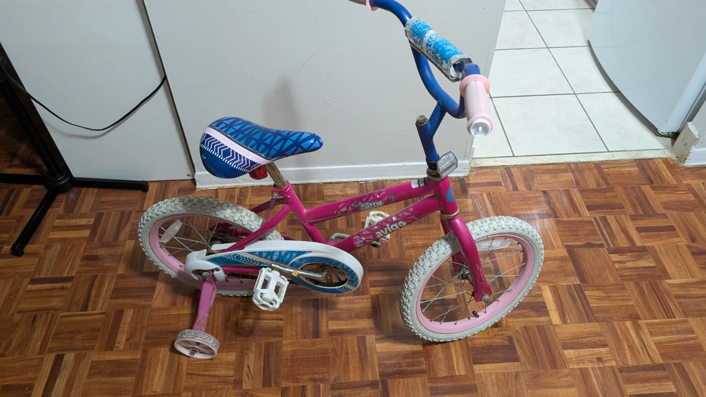 Avigo Glitter Kids Bike 16-inch